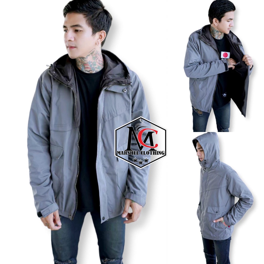 RCL - Jaket Winter | Jaket Musim Dingin | Jaket Tebal Anti Angin (gratis masker) / Jaket Parka Gunung Pria Wanita Dustine Anti Angin Original NWS Kekinian