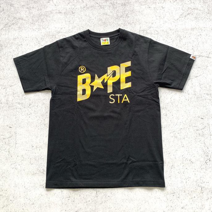 Bape Reflective Camo Yellow Bape Sta Tee M41 Original