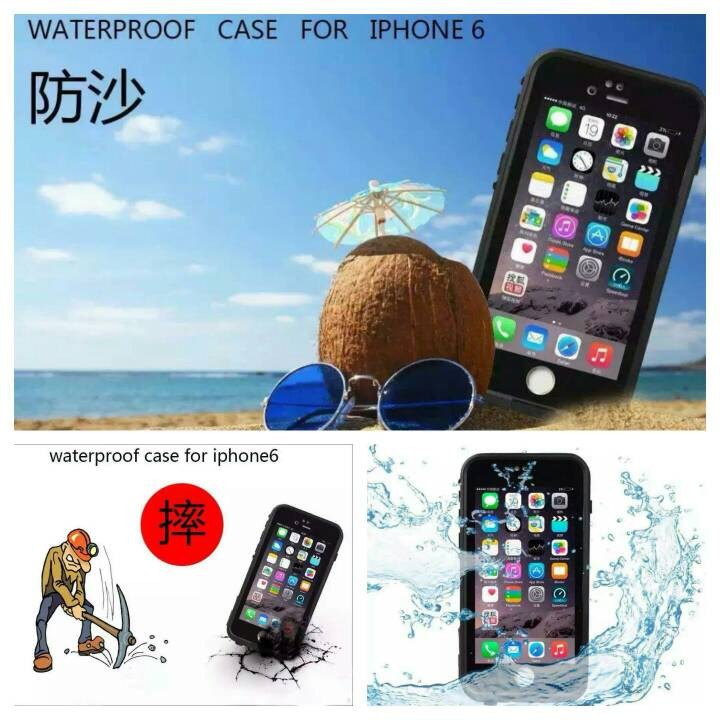 Waterproof Case Handphone Casing Hp Cover Iphone Anti Air Doky