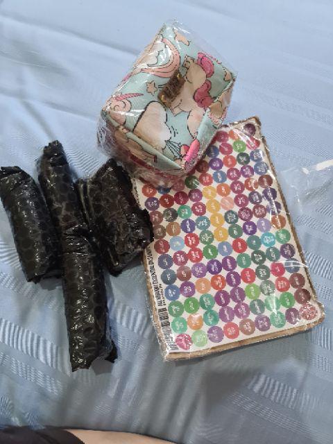 Essential Oil Sticker Set Label Resep 10ml Kids Design Unicorn 1