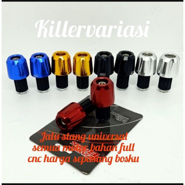 Jalu stang bandul stang full cnc universal semua motor harga sepasang