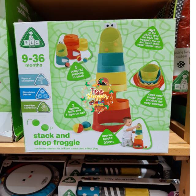 ELC stack and drop froggie