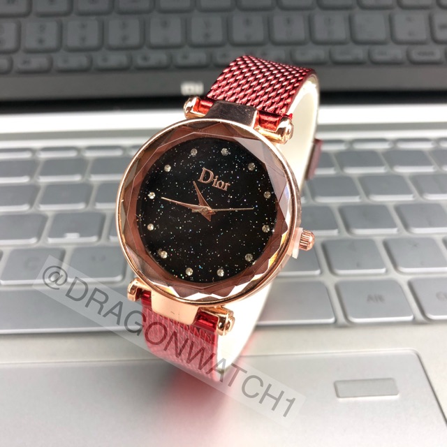 ［Ready Stock］Jam tangan wanita karet pasir gaya klasik  S1114