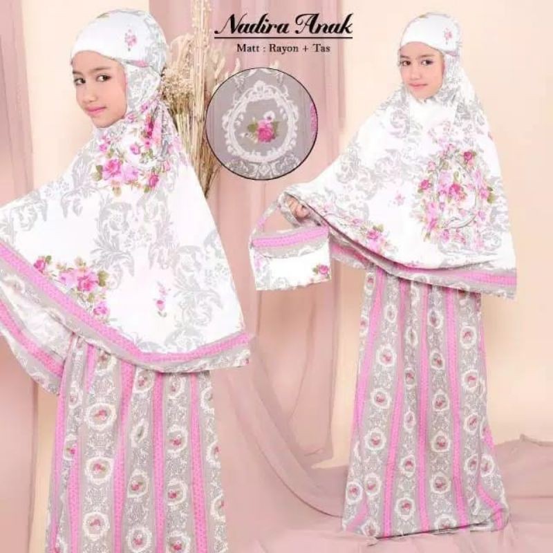 Mukena Katun Rayon Anak Nadira