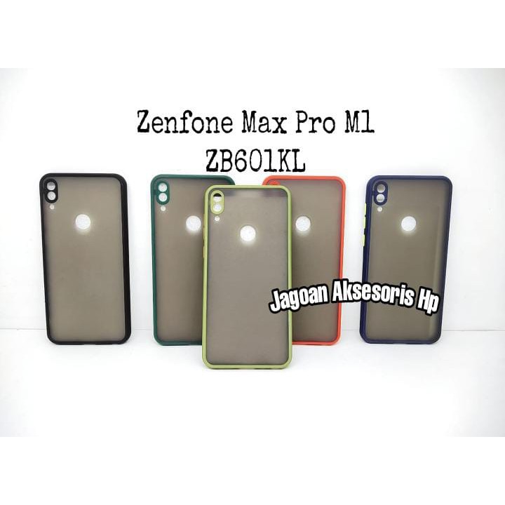 Bumper AERO CASE Zenfone Max Pro M1 ZB601KL Hardcase My Choice Zenfone Max Pro M2 List Warna Matte