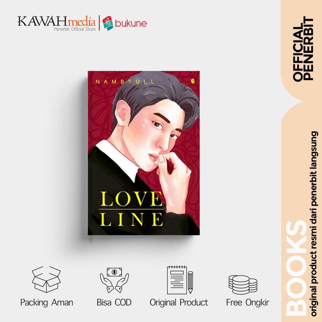 Buku Novel Love Line - Nambyull - Bukune