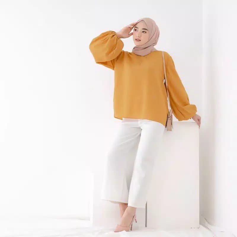 DISKON KALINA BLOUSE - atasan murah / blouse murah / atasan wanita / blouse wanita / atasan cantik