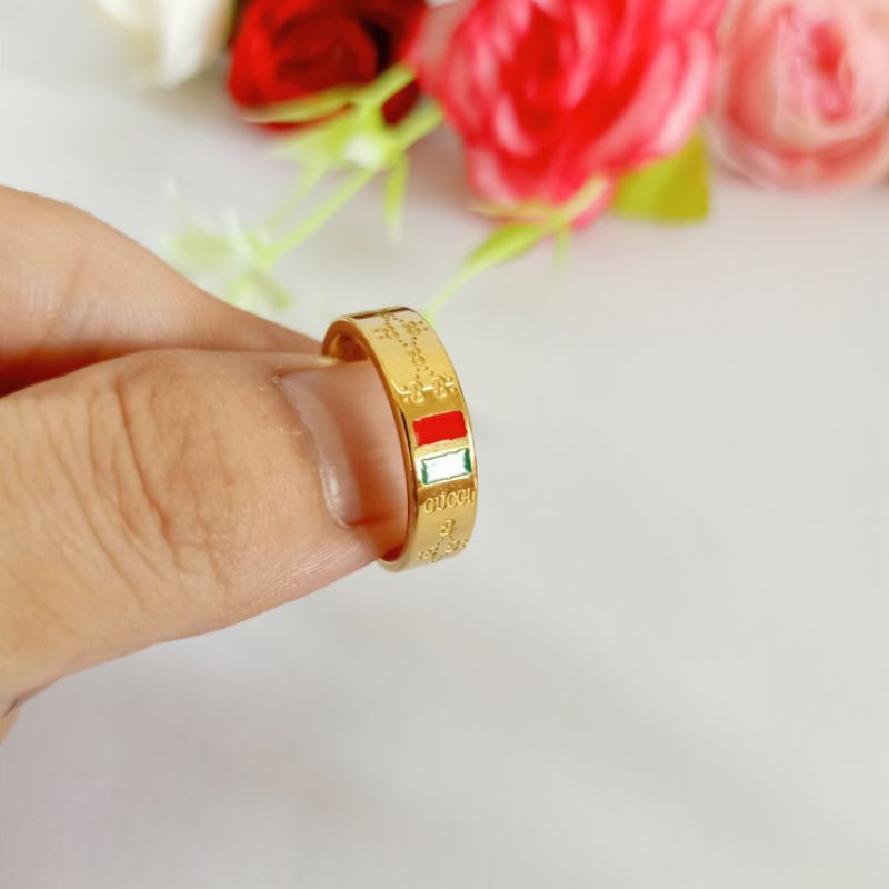 CINCIN TITANIUM ANTI KARAT WARNA TAHAN LAMA