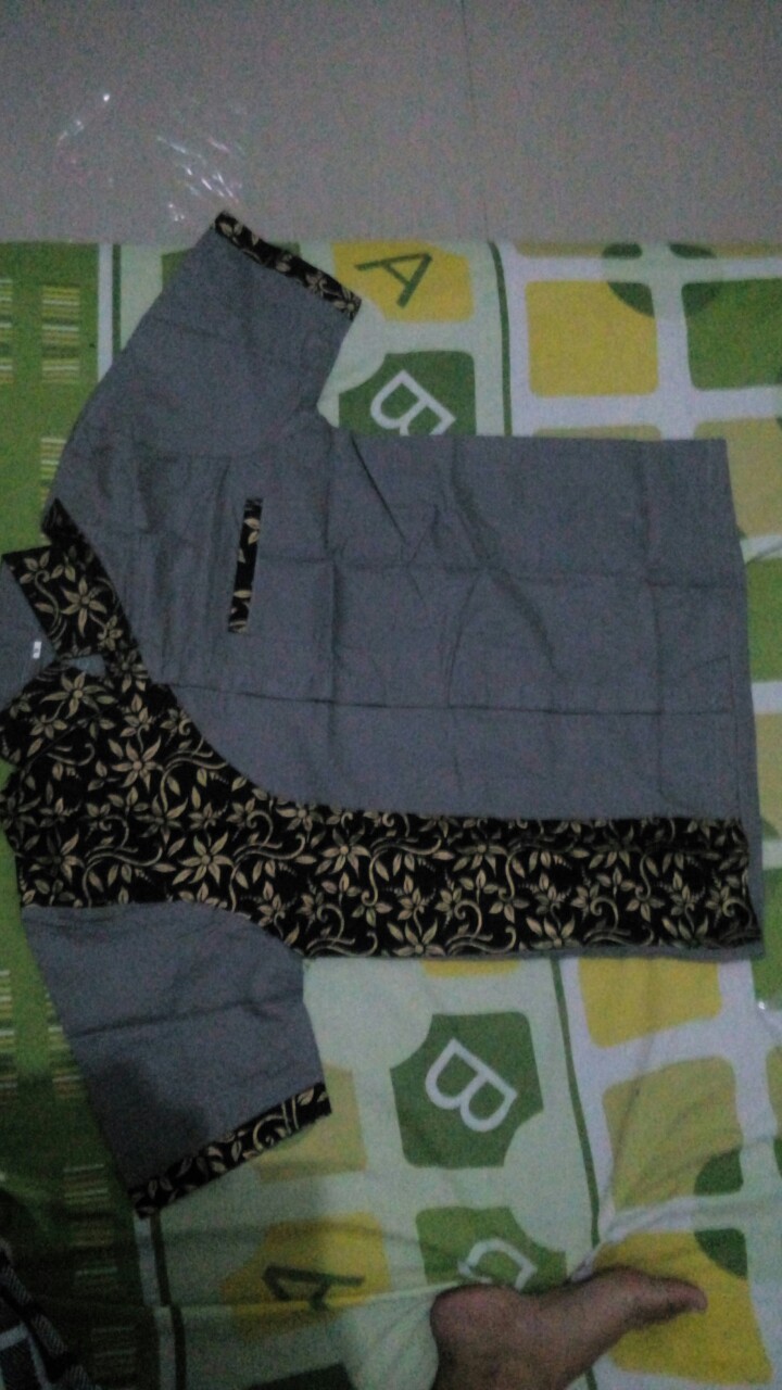 Rfn Santa Ricci Kemeja Pria Reguler Motif Murah Hitam Navy Biru Langit Putih Abu Tua Elektrik Maroon