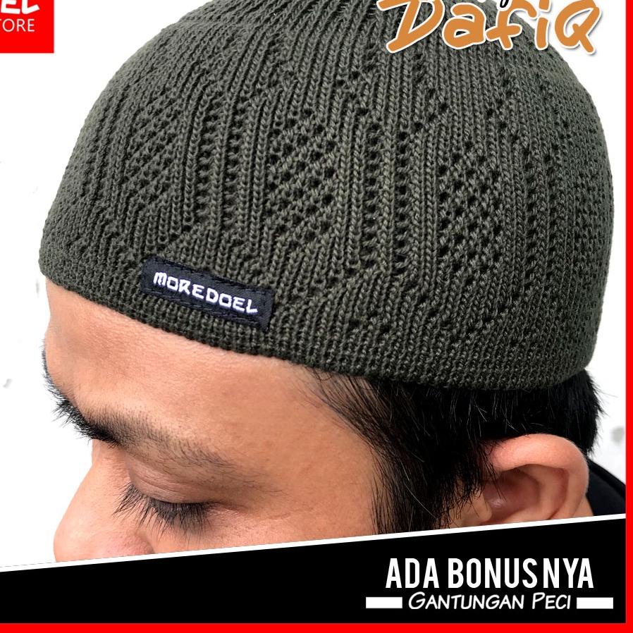 Flash Sale[LR 028]Peci Rajut Dewasa DafiQ By Moredoel Tebal dan Nyaman di Pakai Sholat dan Harian