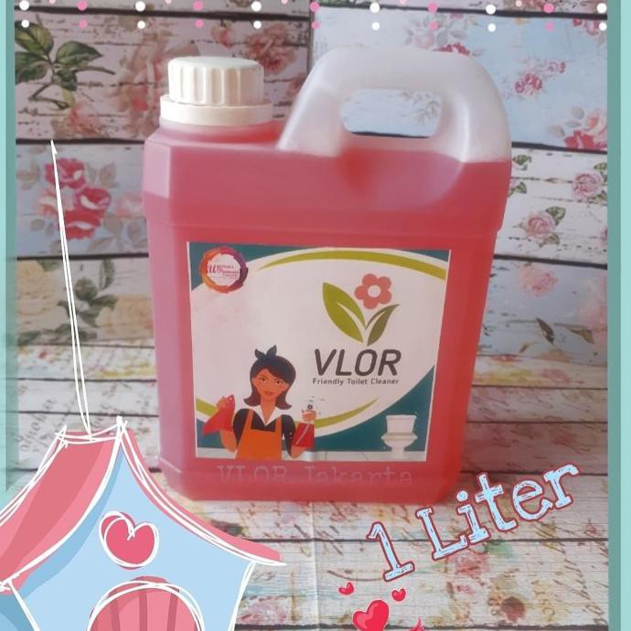 VLOR 1 Liter Cairan Pembersih Kamar Mandi Friendly Toilet Cleaner