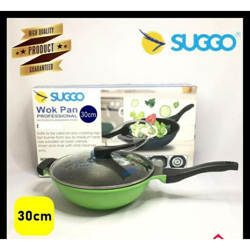 wok pan suggo/teflontangkai