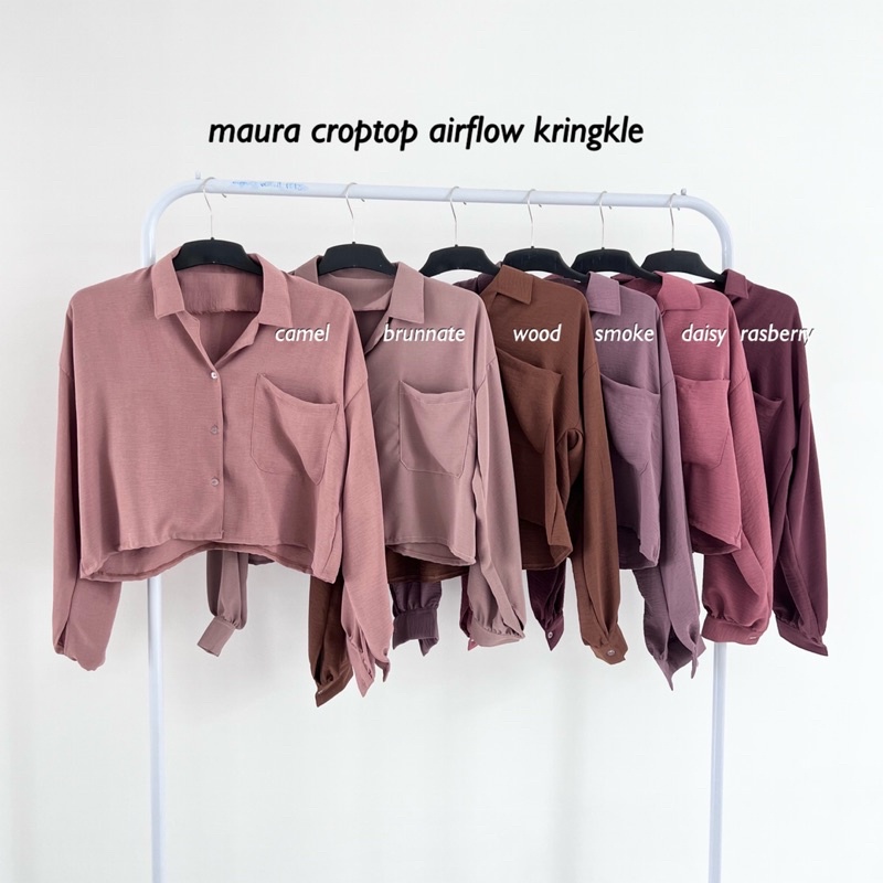 MAURA CROPTOP AIRFLOW KRINGKLE