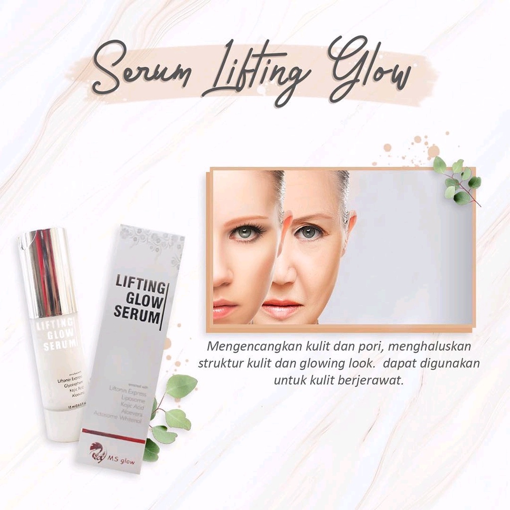 MS GLOW Whitenng Lifting Serum 15ml