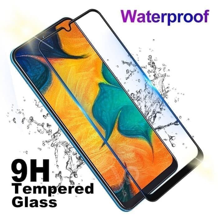 Tempered Glass Samsung Galaxy A51 A71 Full Cover Glue HD 9H Kaca