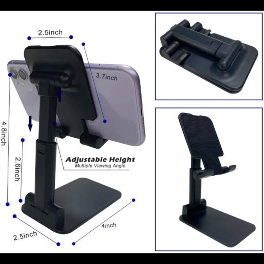 Liftable Foldable Phone Holder Stand HP di Meja Folding Desktop L305