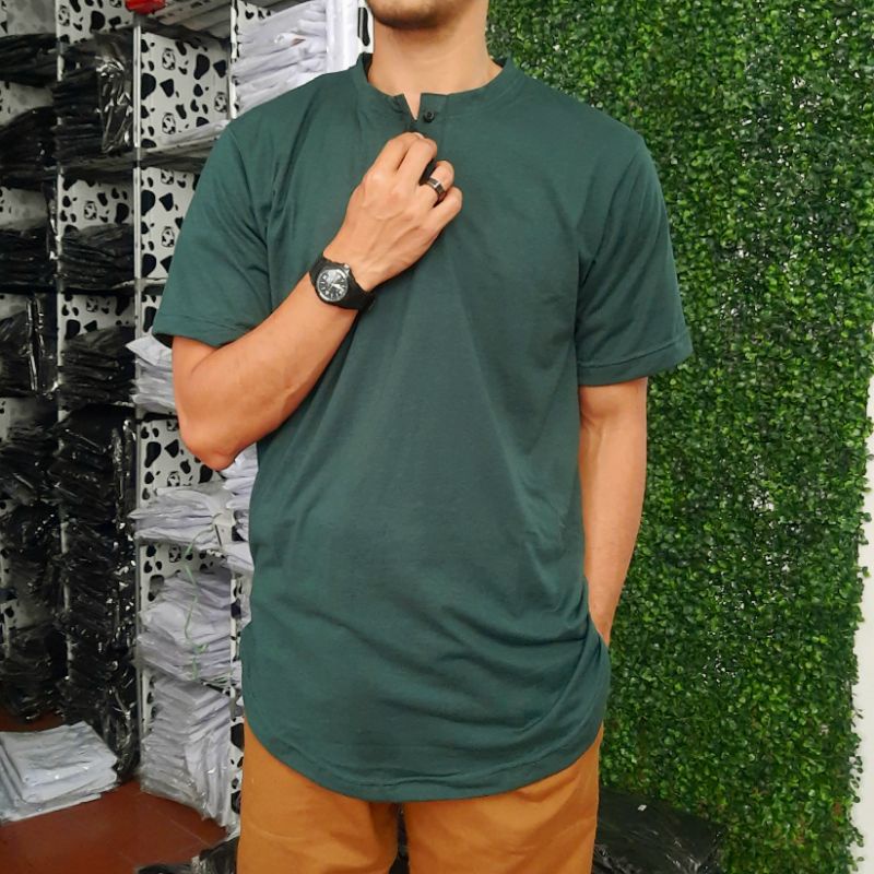 Kaos kurta kaos pakistan lengan pendek