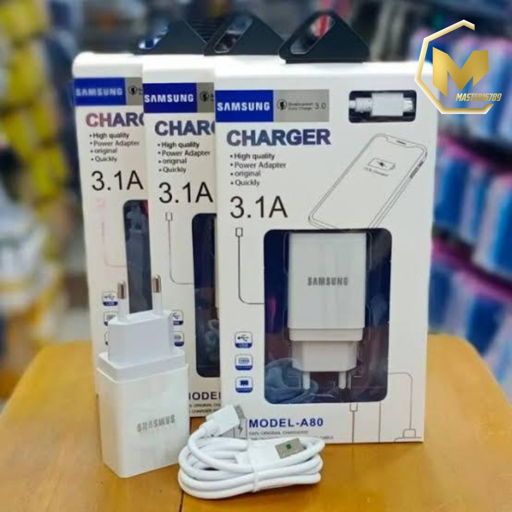 BM048 A80 Cashan Cashan SAMSUNG 3Amper QUALCOM micro fast Charging Anti meledak J2 prime j3 j5 j7 MA1196