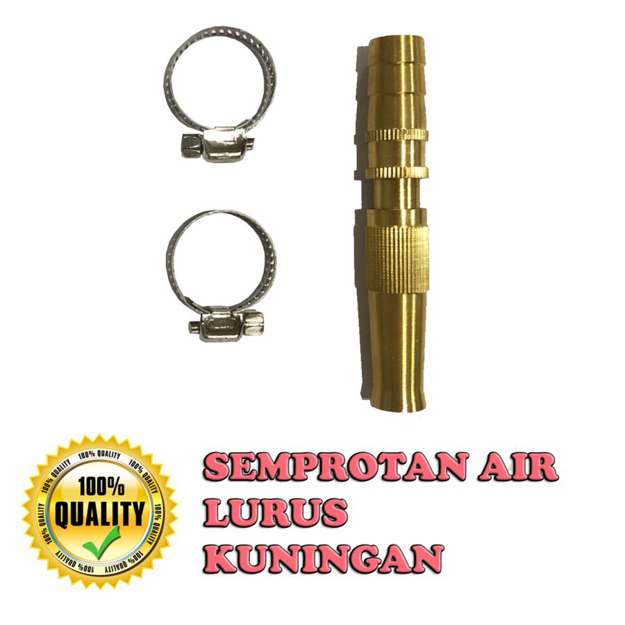 SEMPROTAN AIR LURUS KUNINGAN / SPRAY NOZZLE