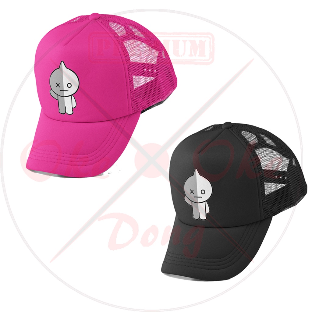 TOPI ANAK BT21 KARAKTER  TOPI JARING PREMIUM-6