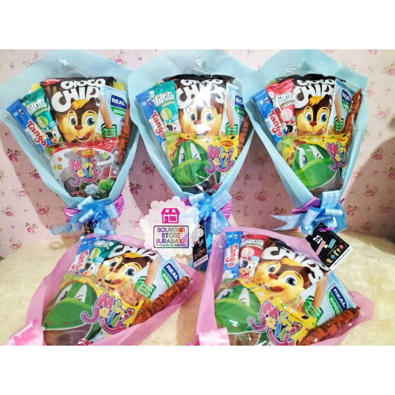 Bucket Snack / Bouquet Snack / Snack Ultah Anak / Bingkisan Ulang Tahun / Paket Snack Bucket / Snack Ultah Unik / Souvenir Snack Ultah