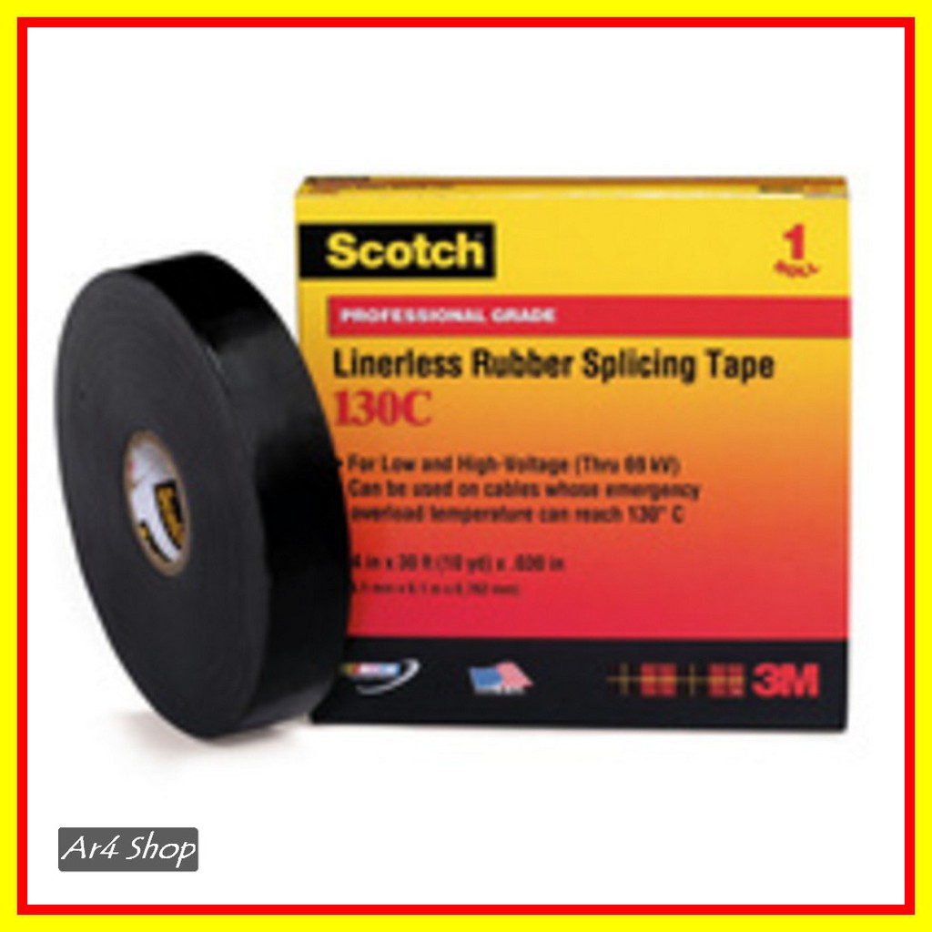 

Electrical Tape - 3M Scotch - Scotch Linerless Rubber Splicing Tape 130C