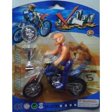 Terbaru Mainan anak Mainan Motor Cross Piala Murah