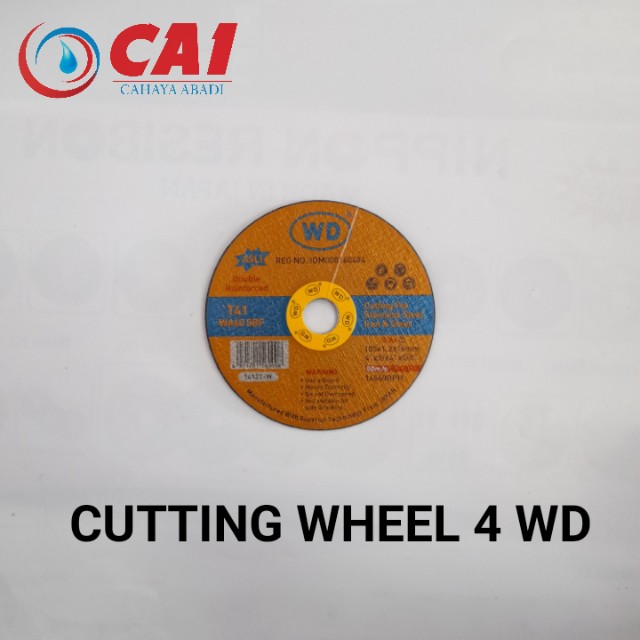 GROSIR - MATA GURINDA POTONG 4" - CUTTING WHEEL WD