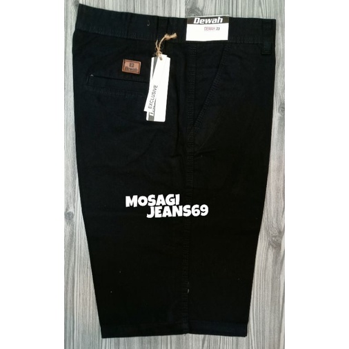 CELANA PENDEK PRIA KATUN TWILL UKURAN BESAR