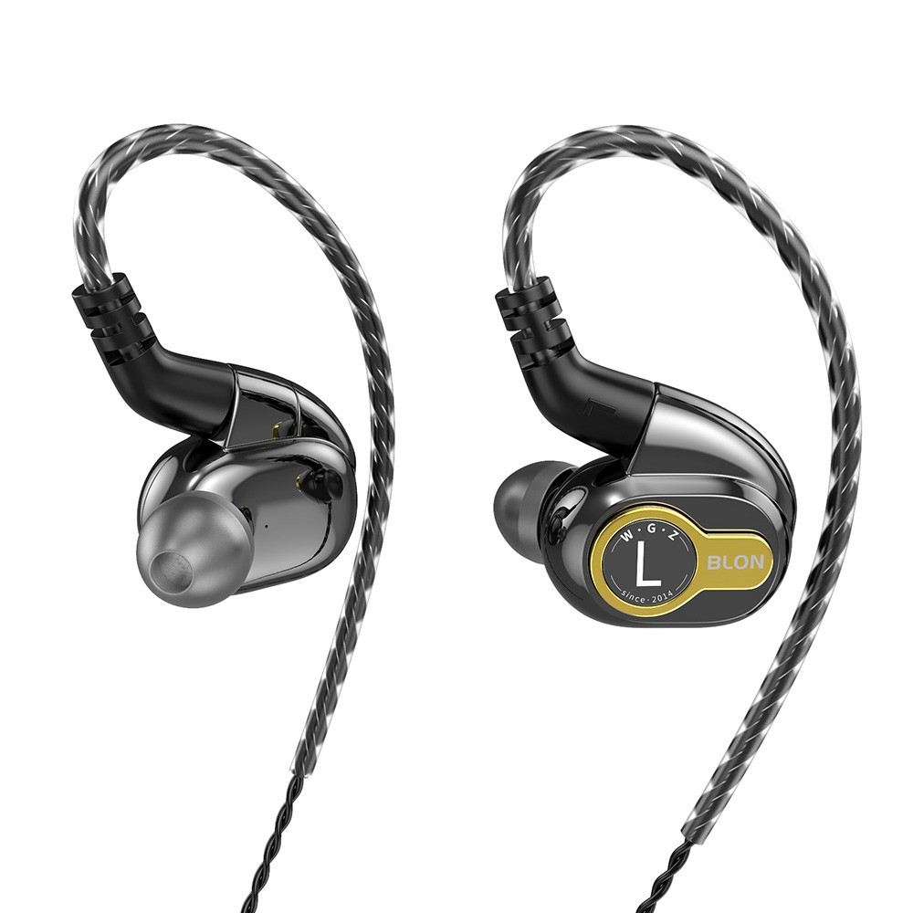 Blon Bl05 Bl-05 Earphone In Ear Hifi Dinamis Driver Dinamis 2 Pin Dengan Kabel Bisa Dilepas