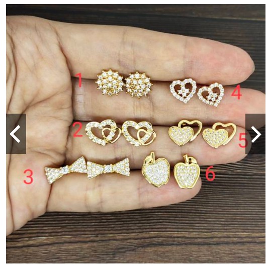 Anting Giwang Fashion Lucu Xuping Titanium Antikarat Antialergi 12#