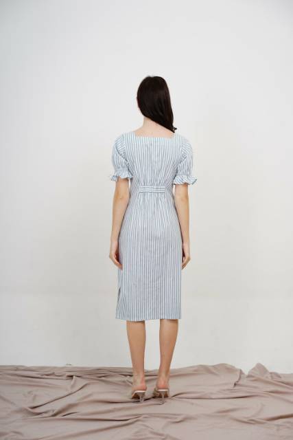 Claryn the label Marlene dress in blue