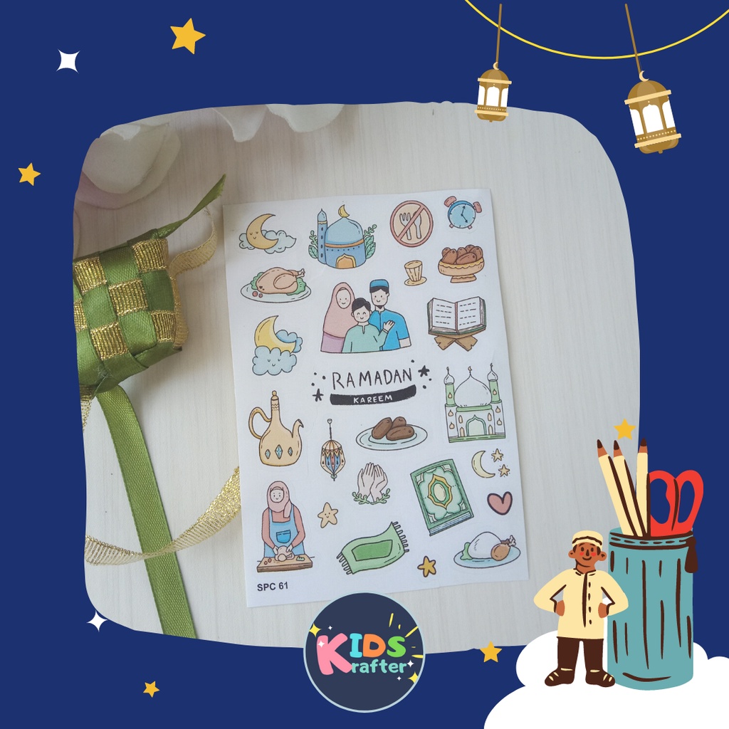 

SPESIAL KIDS KRAFTER STIKER ANAK CUTTING SPESIAL RAMADAN IDUL FITRI 7.7 SPESIAL SALE