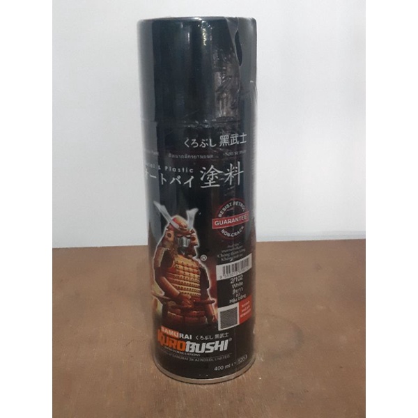 Pilox Samurai/Cat Spray Samurai Paint 102(White/Putih)