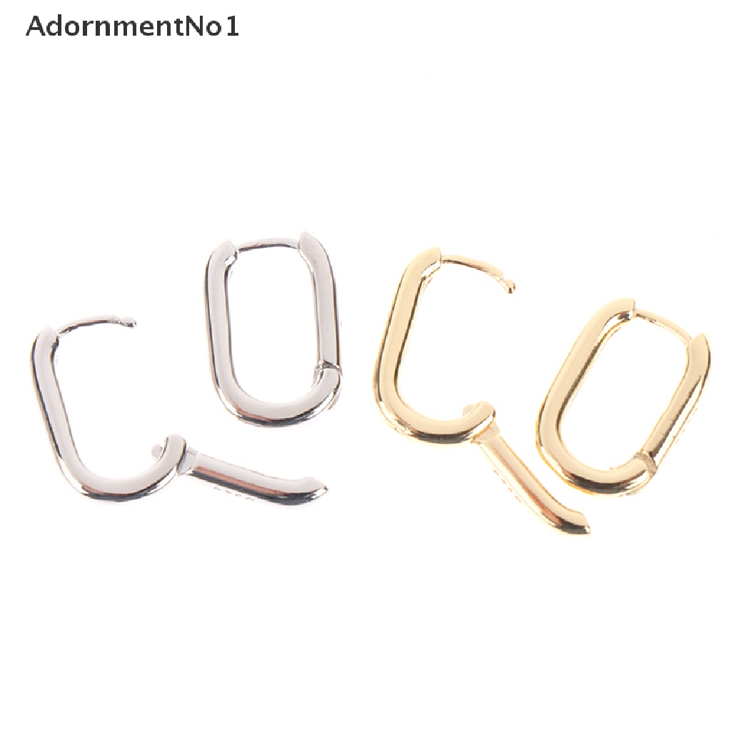 (AdornmentNo1) Anting Bulat Geometri Handmade Gaya Vintage Warna Gold Untuk Wanita