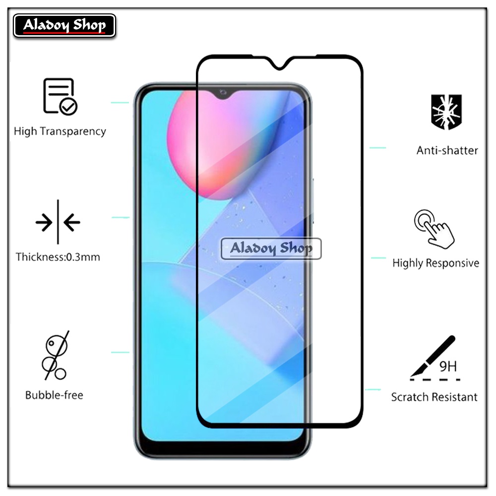 PAKET 2 IN 1 Tempered Glass Layar VIVO Y12S Free Tempered Glass Camera