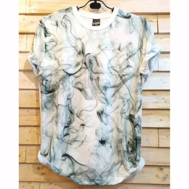 DJ03 BAJU KAOS PRINTING 3D BANGKOK THAILAND FULL PRINT SPOON IMPORT