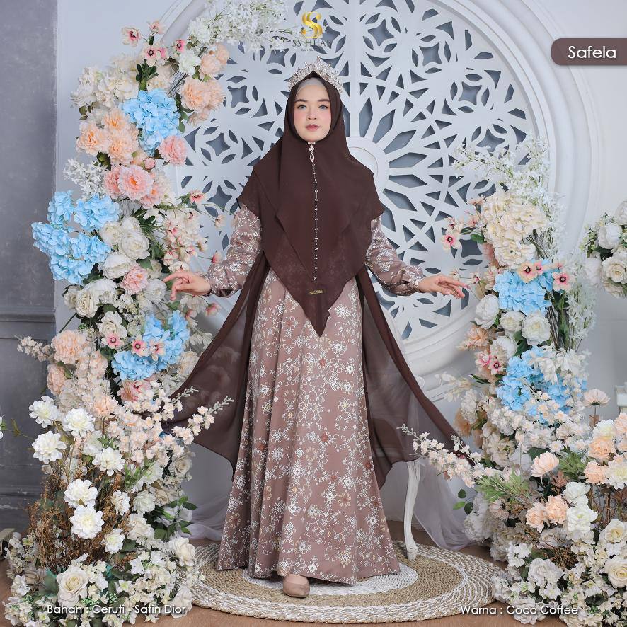 SAFELA SHAFIQ BY SS HIJAB | GAMIS COUPLE TERBARU SS HIJAB MEI 2022 (OPEN PO)