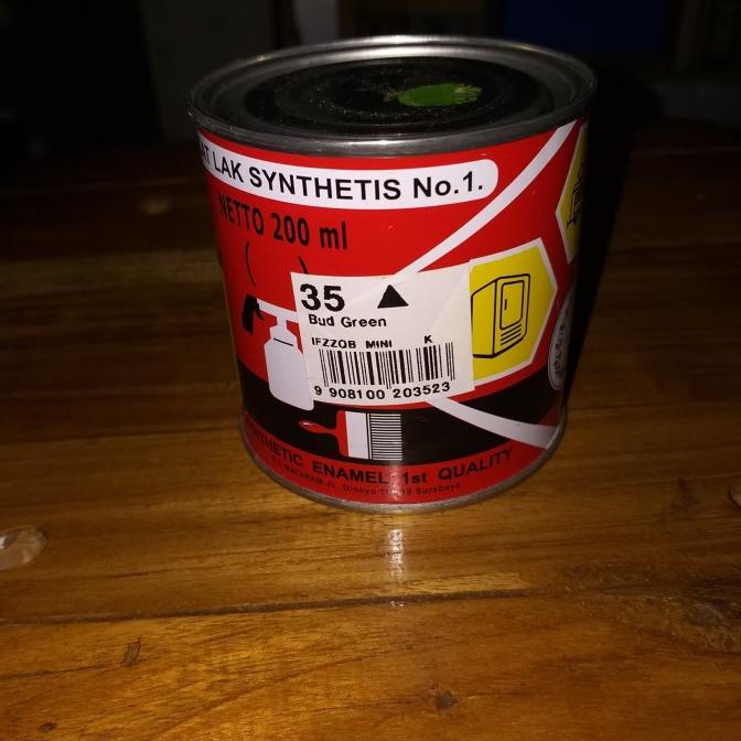 hanya disini] cat minyak emco. cat besi kayu 1/4 kg warna