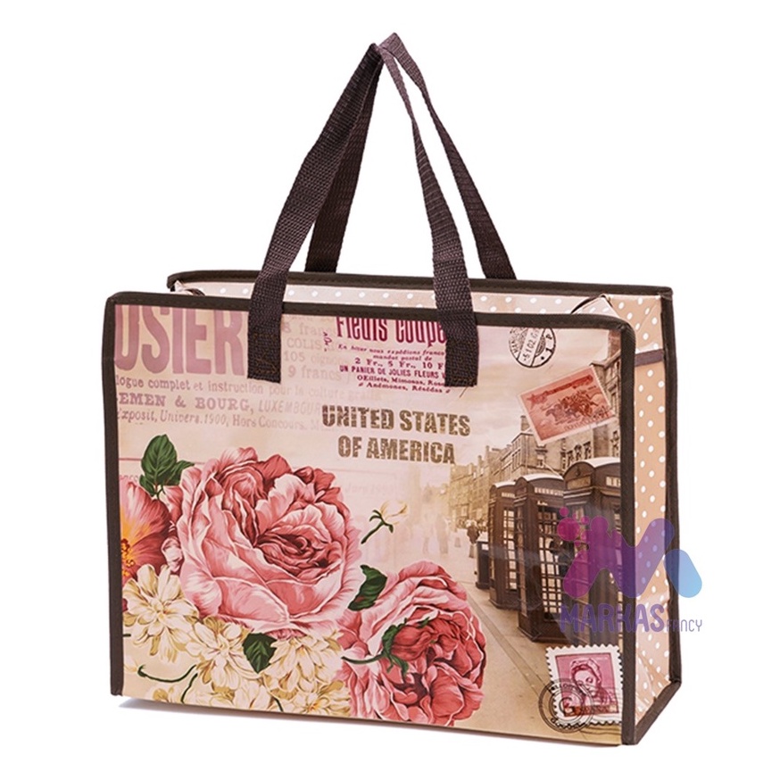 Tas karung Ukuran 40x30 Tas Baju Tas Mukena Tas Serba Guna