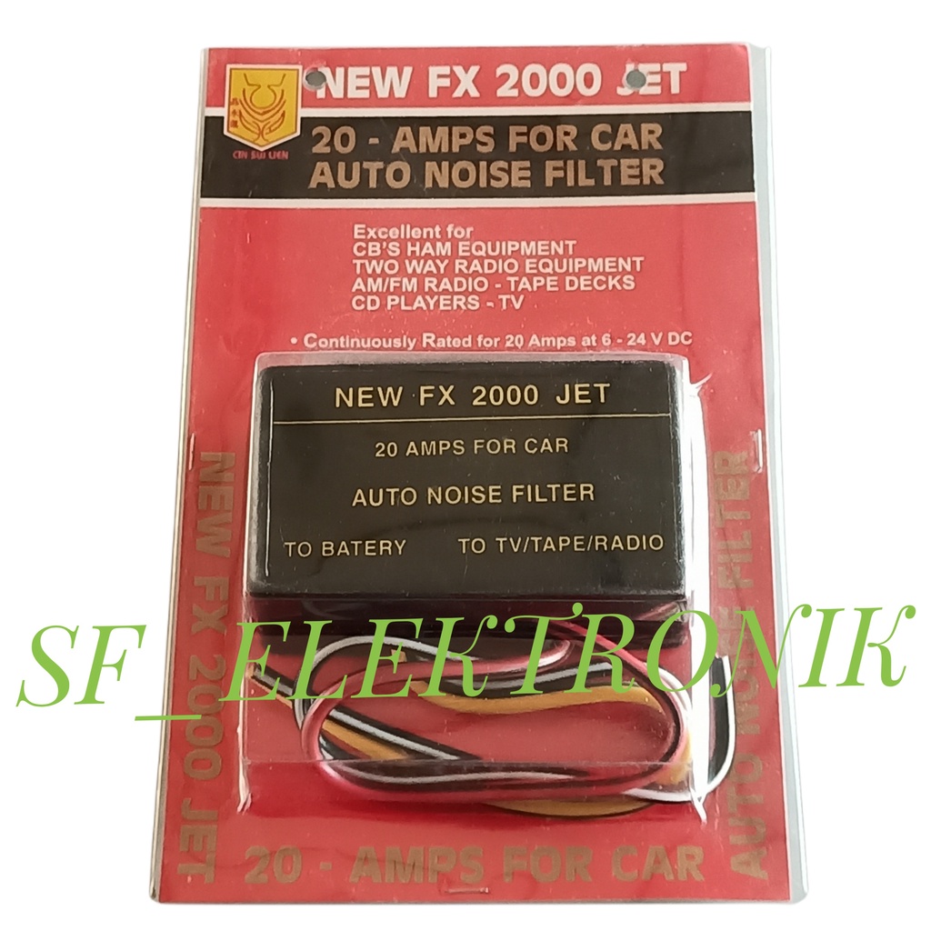 Anti Storing Noise Filter FX-2000