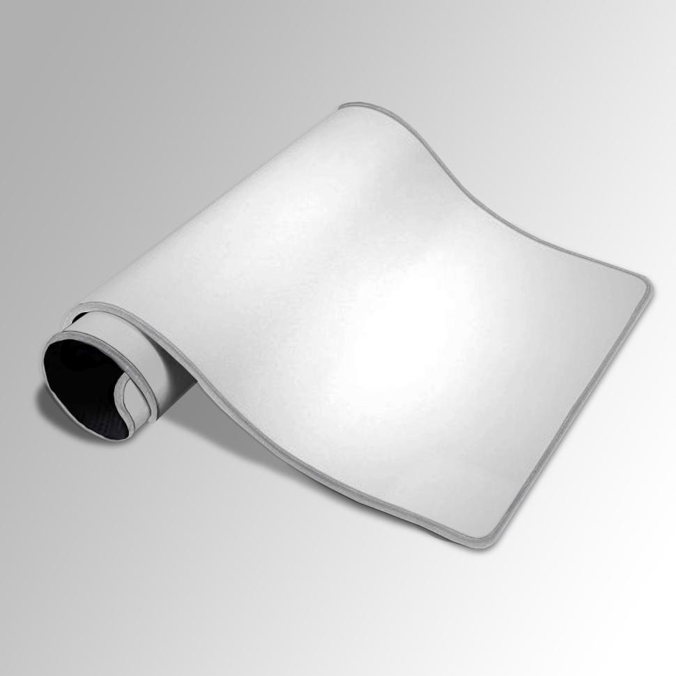 Mouse Pad Gaming White Putih Blank Polos Xl Extended Premium