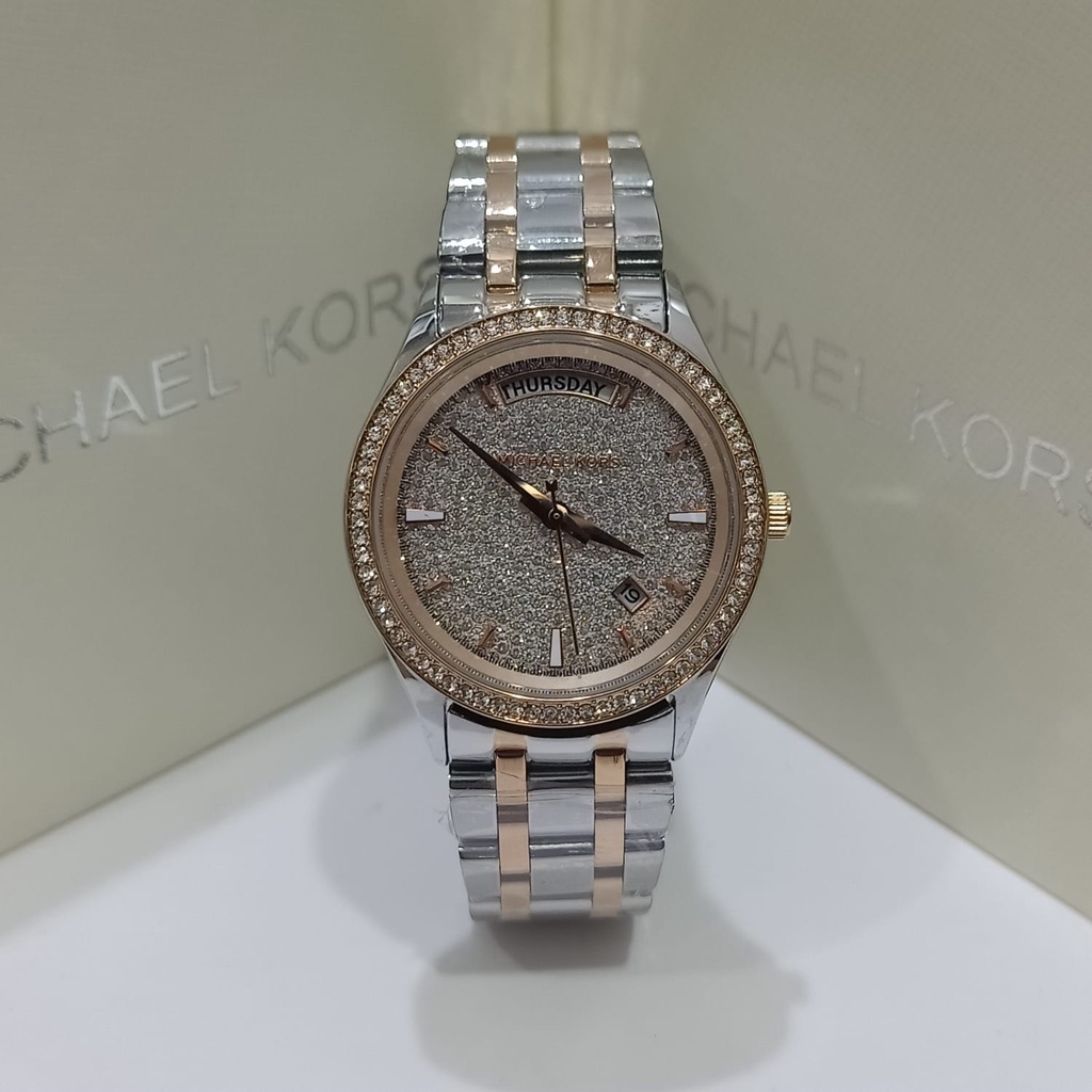 Jam Wanita MICHAEL KORS MK6482 MK 6482 Original Garansi Resmi  Free Baterai