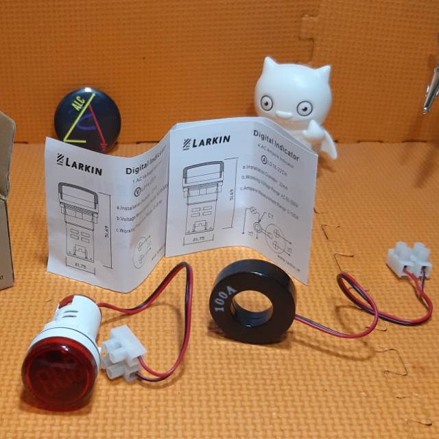 Ampere Meter AC Pilot Lamp