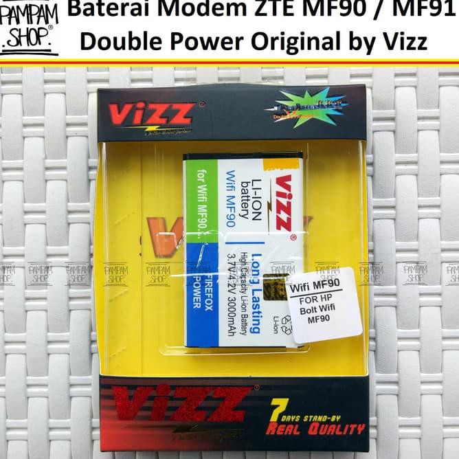 Baterai Vizz Double PowerOri Modem Bolt ZTE MF90 MF91 MF 90 MF 91