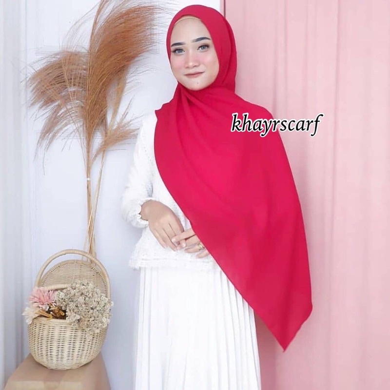 Hijab Promo Alisya Shawl Pashmina Diamond Signature / part 1 / Khayr Scarf-fanta