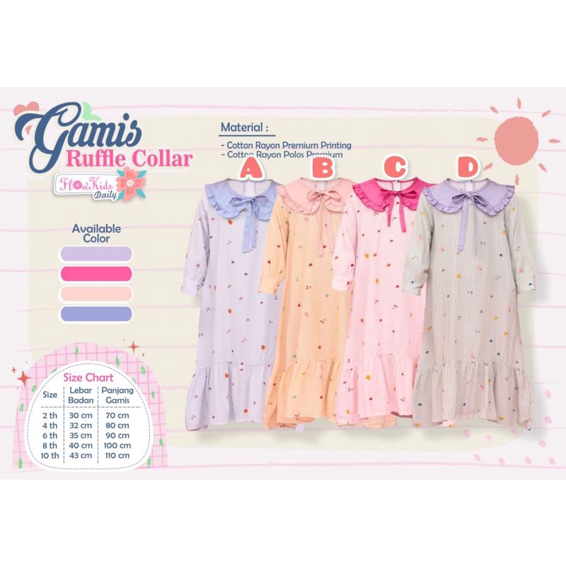 Gamis Flowkids