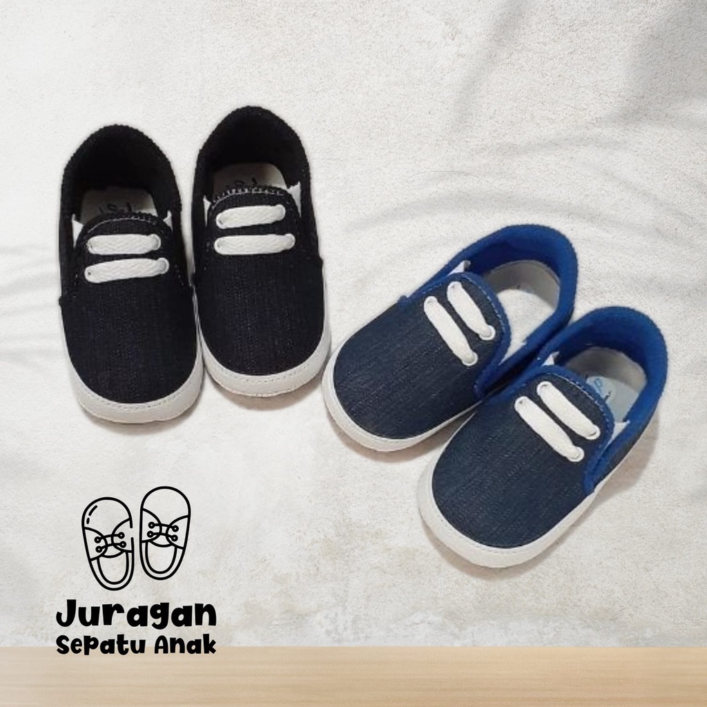 Sepatu Bayi Baby Shoes Unisex Tali Sepatu Bayi Laki Laki 0-11 Bln/sepatu bayi lucu/sepatu bayi prewalker