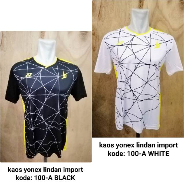 Ori  Baju badminton Yonex lindan 100-A kaos badminton yonex murah kaos yonex go import