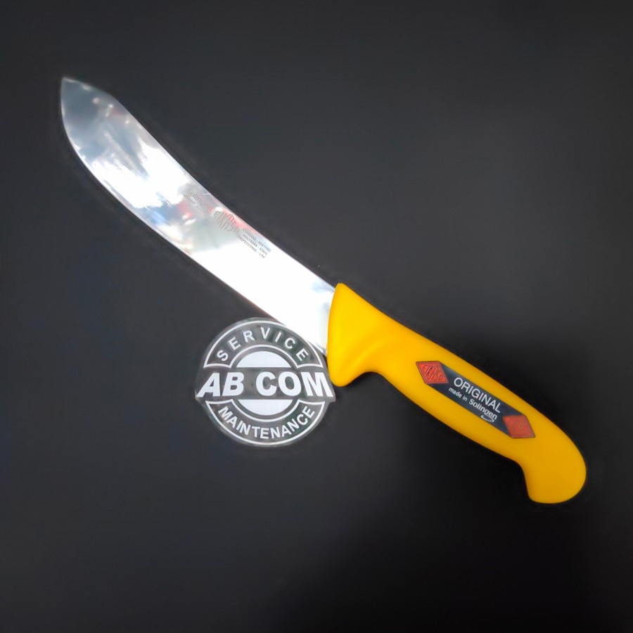 Butcher Knife Germany, Solingen Eikaso 21cm Kuning